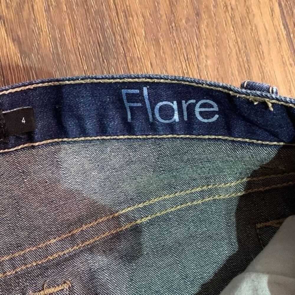 Y2k Calvin Klein flare jeans stretch‎ mid-rise jeans. Stretch 2000 - Picture 4 of 7